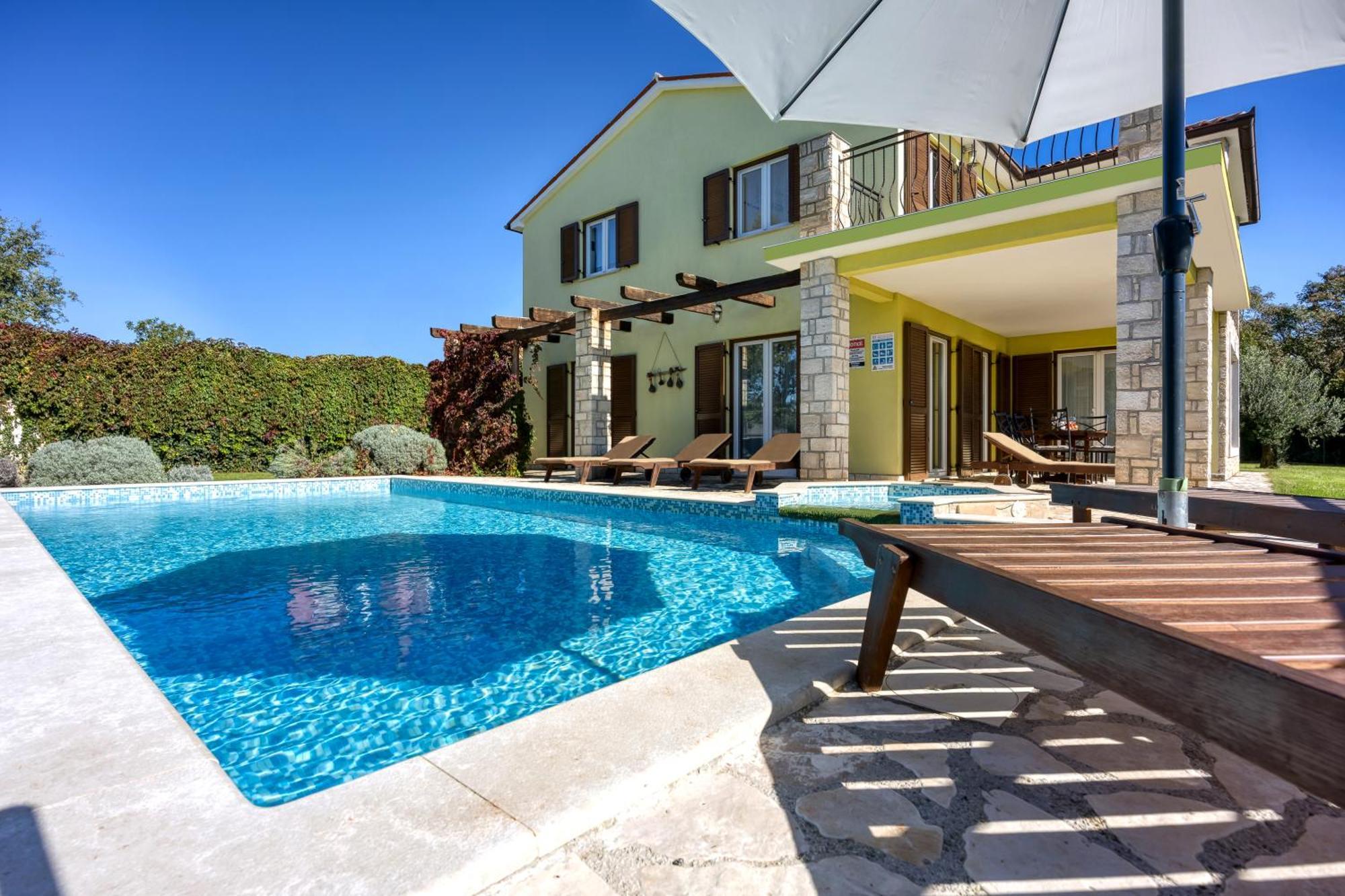 Villa Kontesici 14 Zelena Laguna 外观 照片
