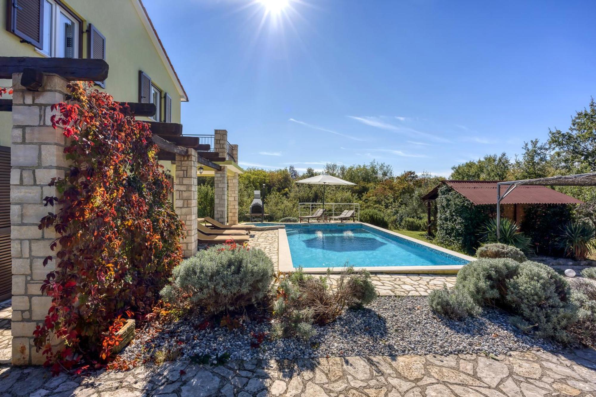 Villa Kontesici 14 Zelena Laguna 外观 照片
